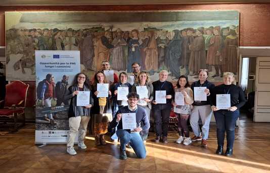 “Train the Trainers” workshop hosted in Viterbo for the future trainers of SMEs along the Italian Via Francigena