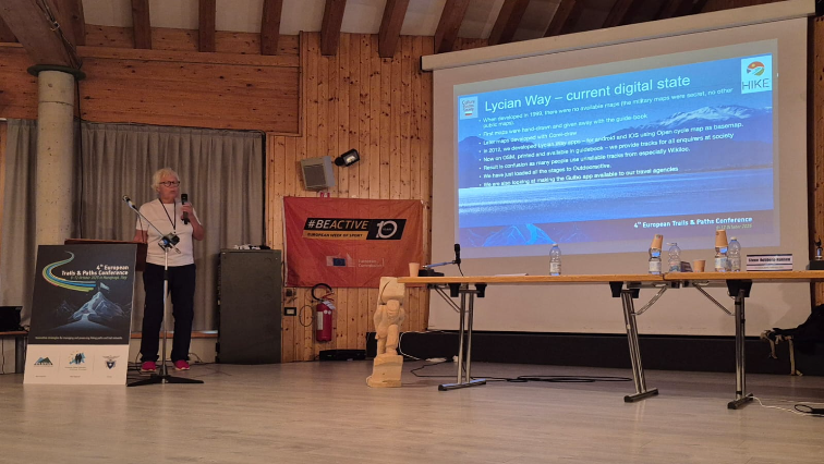 DETOUR at the 4th European Trails and Paths Conference